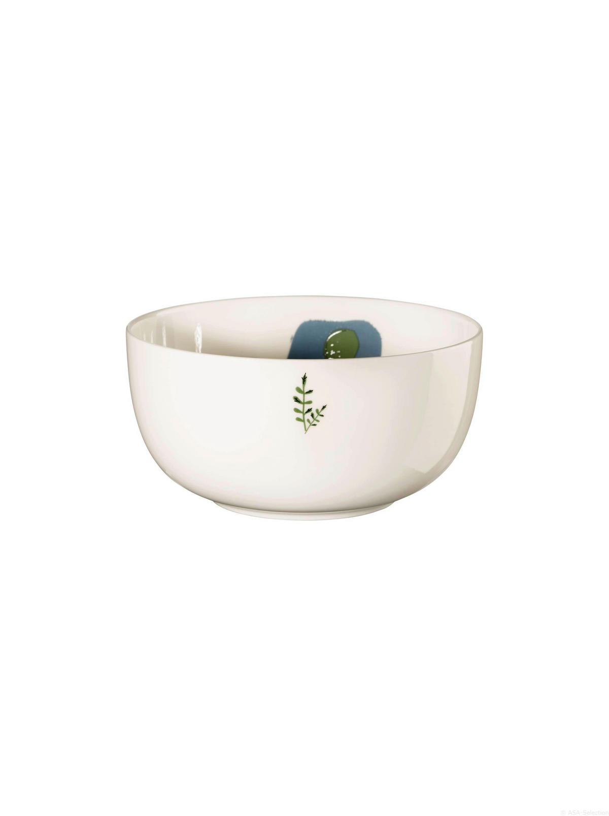 SADA DĚTSKÉHO NÁDOBÍ jemný kostní porcelán (fine bone china) keramika  - bílá/modrá, Basics, keramika - ASA