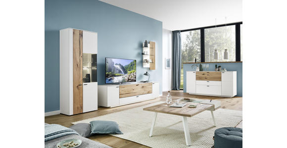 KOMMODE 179/95/49 cm - Eichefarben/Anthrazit, Design, Holz/Holzwerkstoff (179/95/49cm) - Dieter Knoll