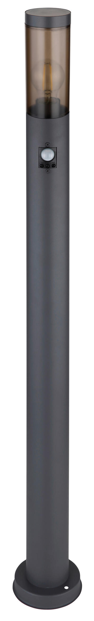 WEGELEUCHTE 12,7/110 cm   - Anthrazit/Grau, Design, Kunststoff/Metall (12,7/110cm) - Globo