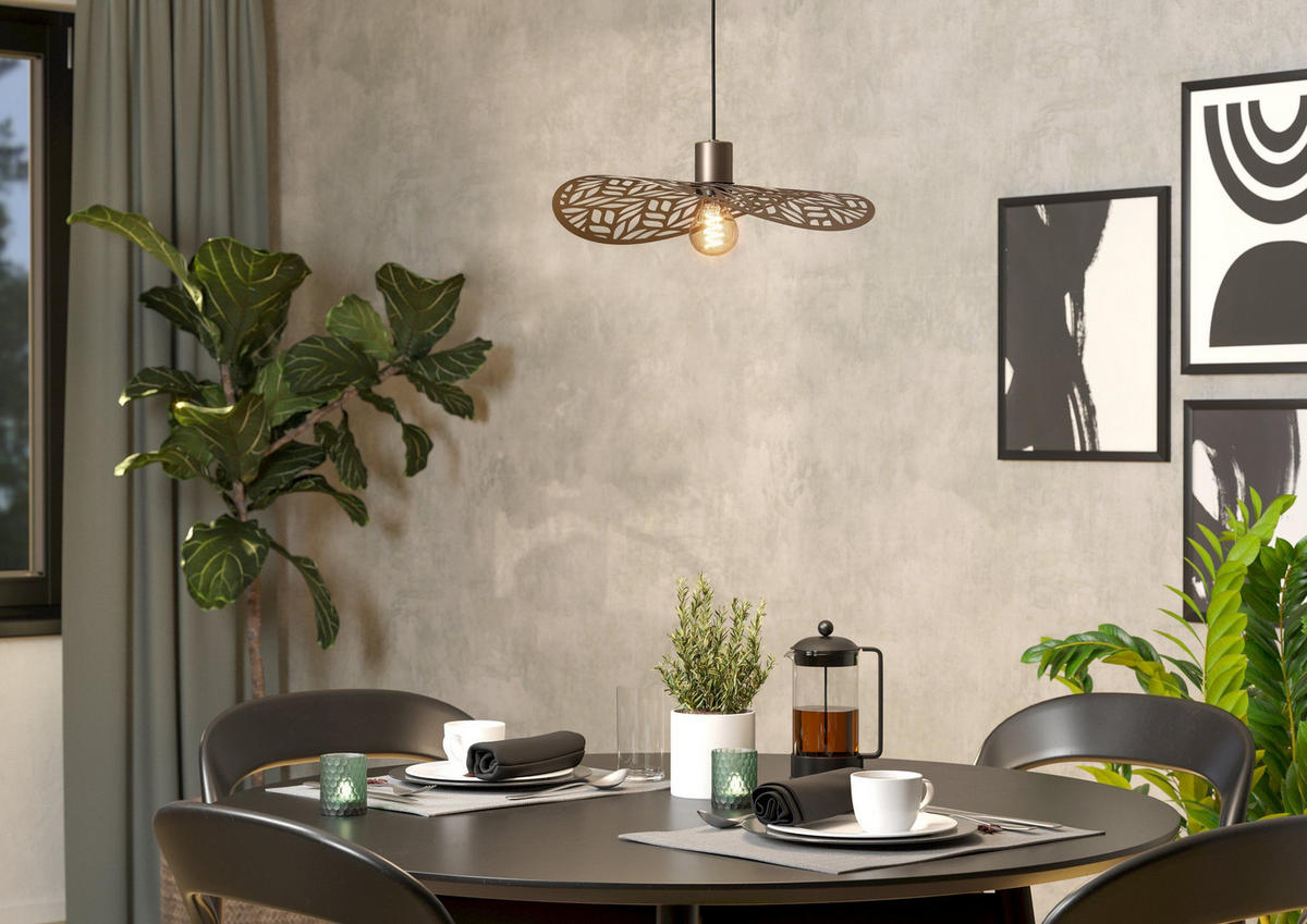 LUSTER  40/110 cm      - bronzana, Dizajnerski, metal (40/110cm)