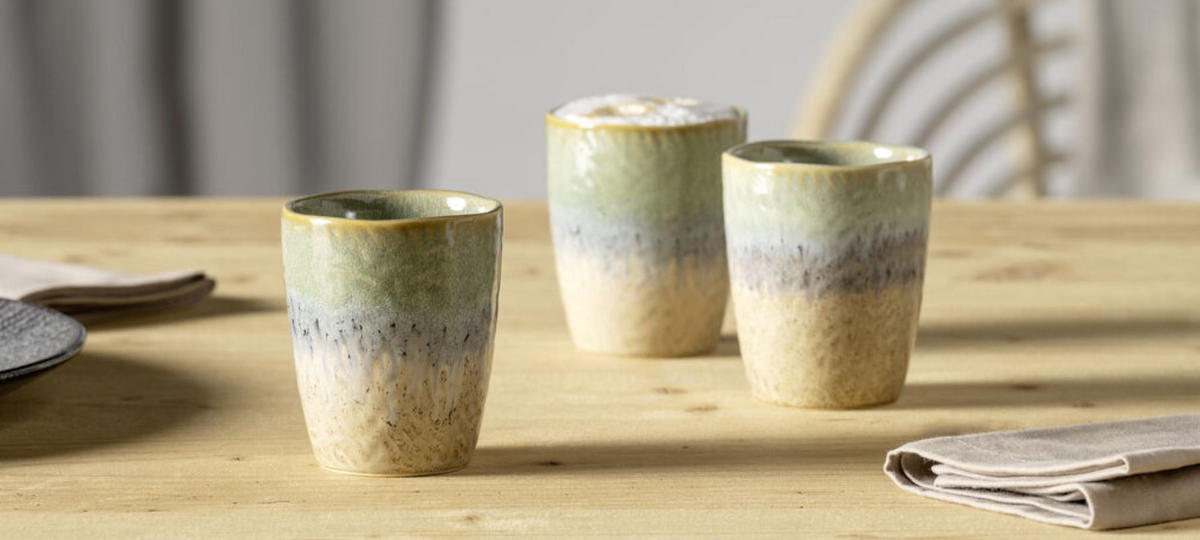 TASSE Matera   300 ml  - Grün, LIFESTYLE, Keramik (8,2/10/8,2cm) - Leonardo