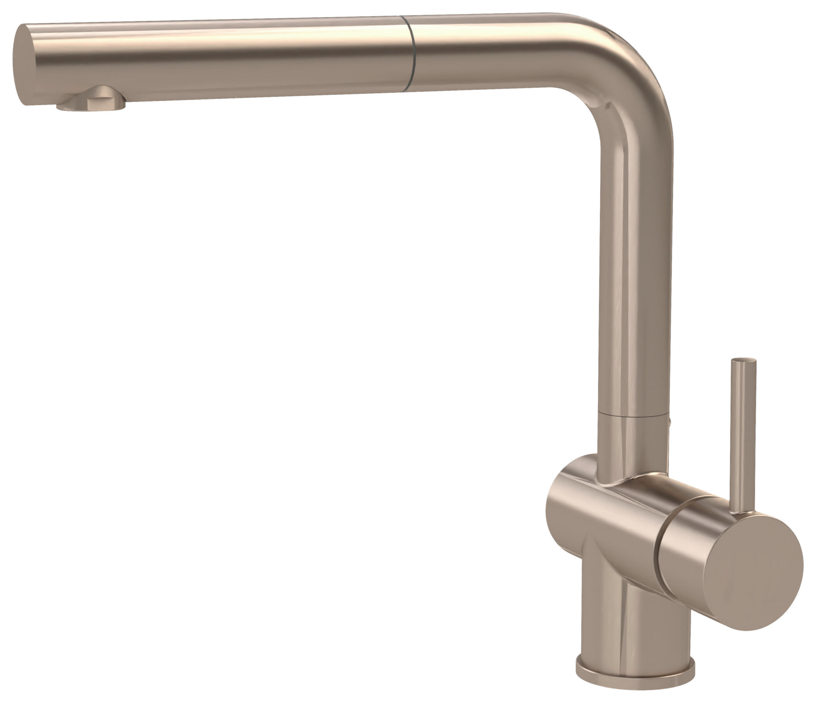 DŘEZOVÁ BATERIE - barvy nerez oceli, Basics, kov (12/26/28,3cm) - Novel