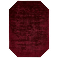 TKANÝ KOBEREC, 120/180 cm bordová - bordová, Design, textil (120/180cm) - Novel