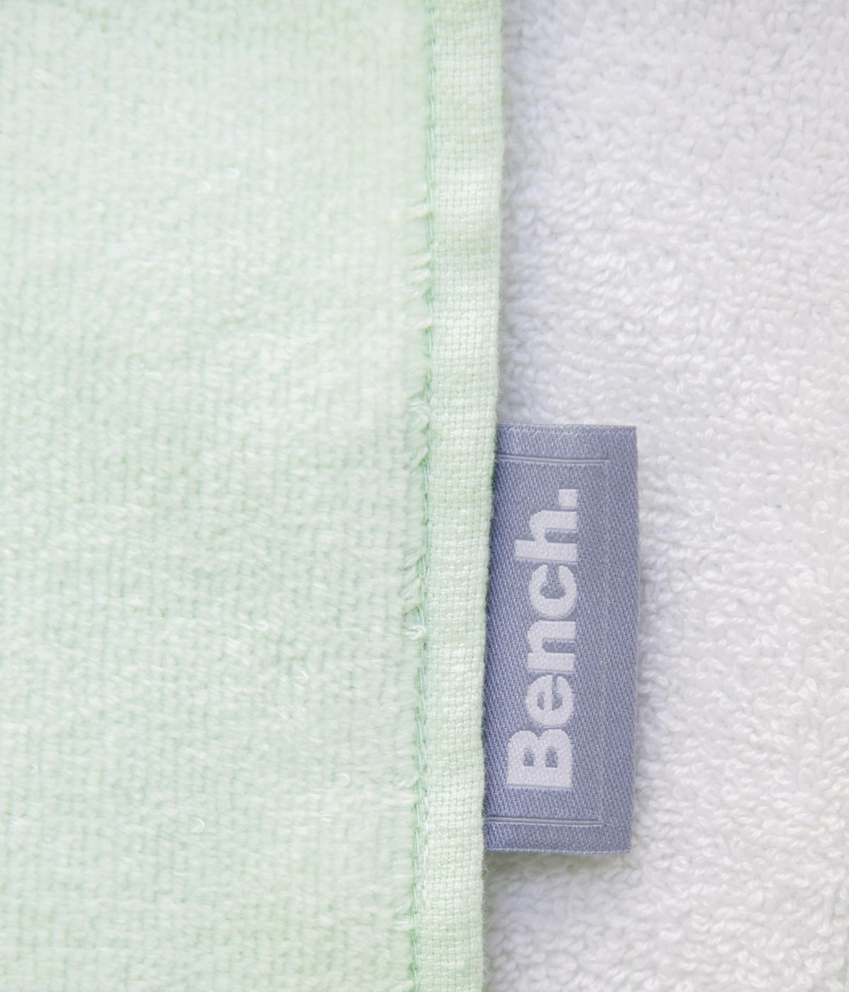 STRANDTUCH Grün, Weiß 80/180 cm  - Weiß/Grün, KONVENTIONELL, Textil (80/180cm) - Bench