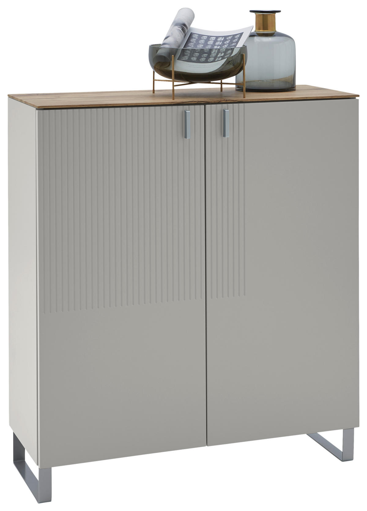 GARDEROBE 4-teilig  in 200/192/36 cm  - Sandfarben/Eichefarben, Design, Holz/Holzwerkstoff (200/192/36cm) - Dieter Knoll
