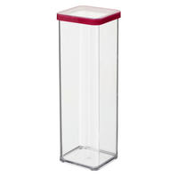 POSUDA ZA ZALIHE  2 l   - crvena, Basics, plastika (10/10/28,5cm) - Rotho