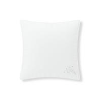 Mikrofaserkissen Jan, weißgrau 80/80 cm  Jan  - Weiß/Grau, Basics, Textil (80/80cm)