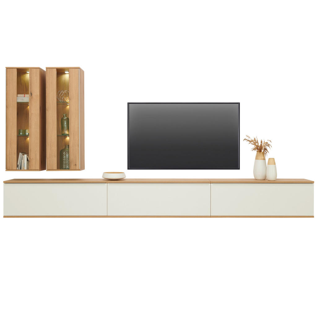 Wohnkombination 5 -Teilig. Power Alpinweiß