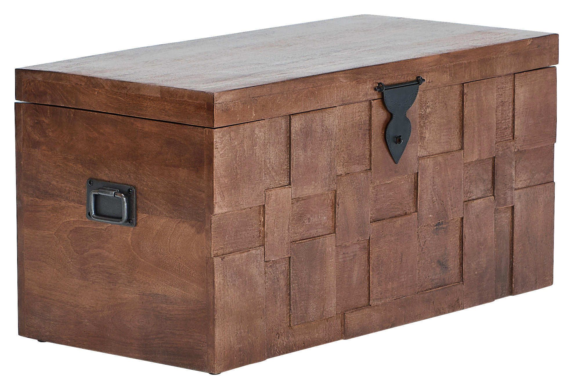 TRUHE - Naturfarben, Design, Holz (80/41/40cm) - Livetastic