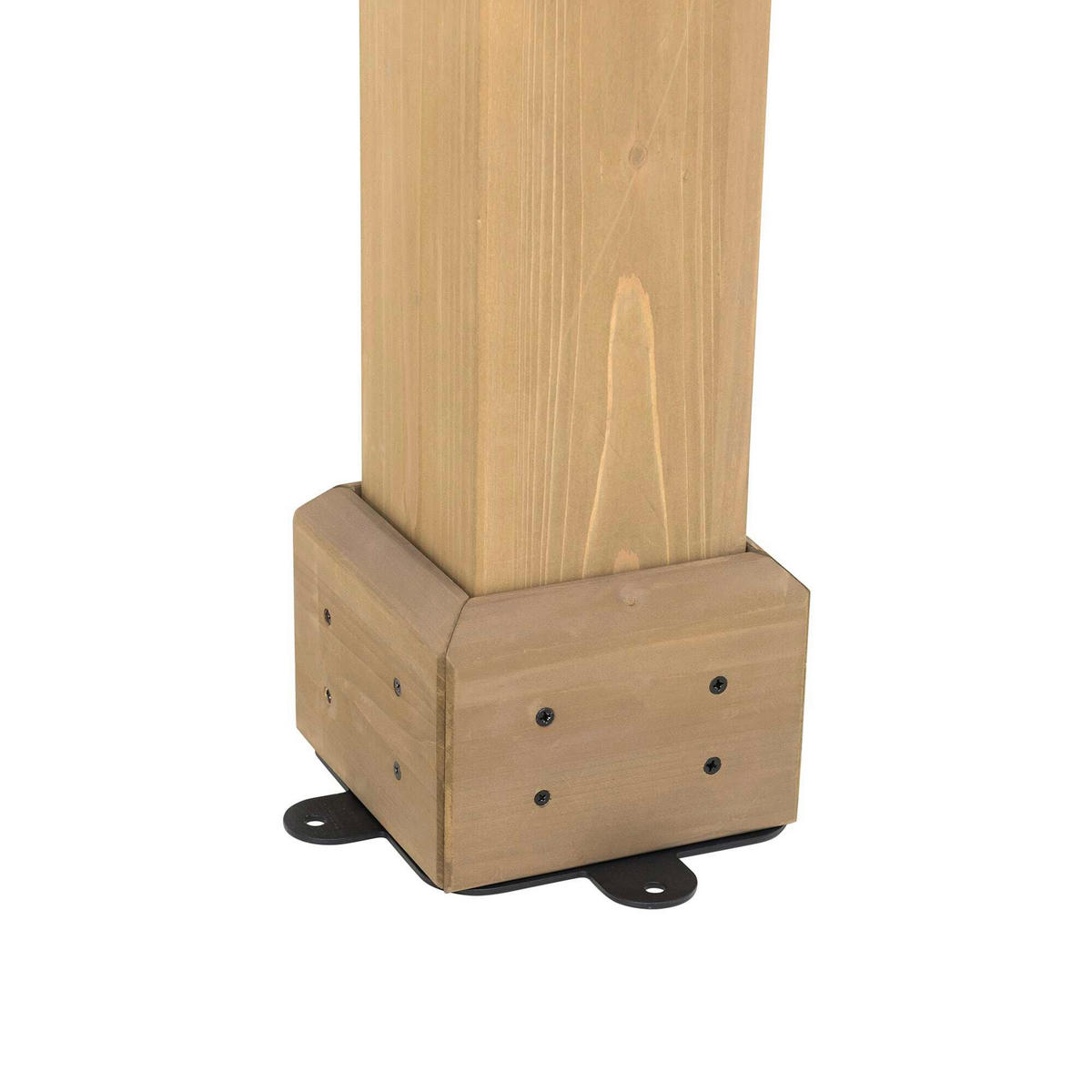 PERGOLA 309,6/239-256,4/274,5 cm  - Braun, Basics, Holz (309,6/239-256,4/274,5cm) - Modante