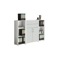 SKRINKA NA DOKUMENTY, biela, 172,6/113,6/33 cm - biela, Modern, kompozitné drevo (172,6/113,6/33cm) - MID.YOU