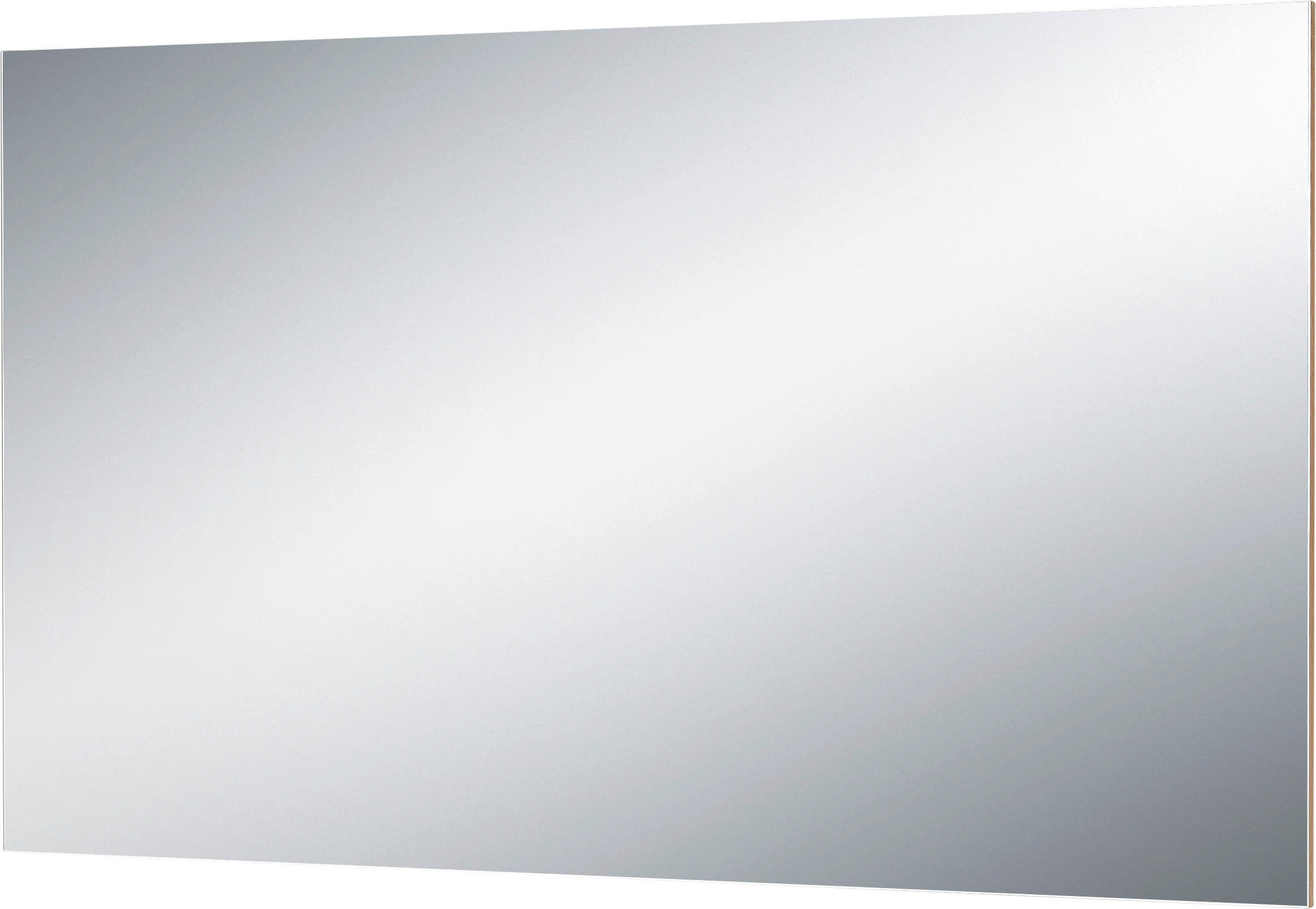 WANDSPIEGEL 134/80/3 cm    in rechteckig  - Eichefarben, KONVENTIONELL, Glas/Holzwerkstoff (134/80/3cm)