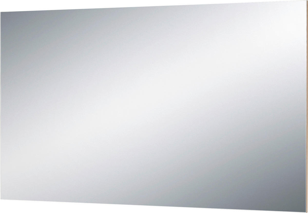 WANDSPIEGEL 134/80/3 cm  - Eichefarben, Konventionell, Glas/Holzwerkstoff (134/80/3cm)