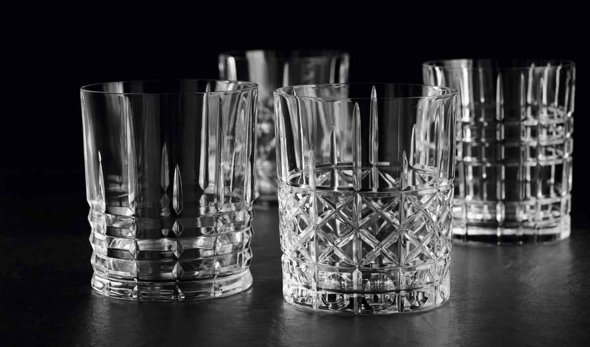 SET KOZARCEV Highland  - prozorno, Konvencionalno, steklo (10,2cm) - Nachtmann