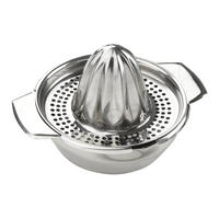 ZITRONENPRESSE  - Edelstahlfarben, Design, Metall (16cm) - Chefkoch+Fackelmann