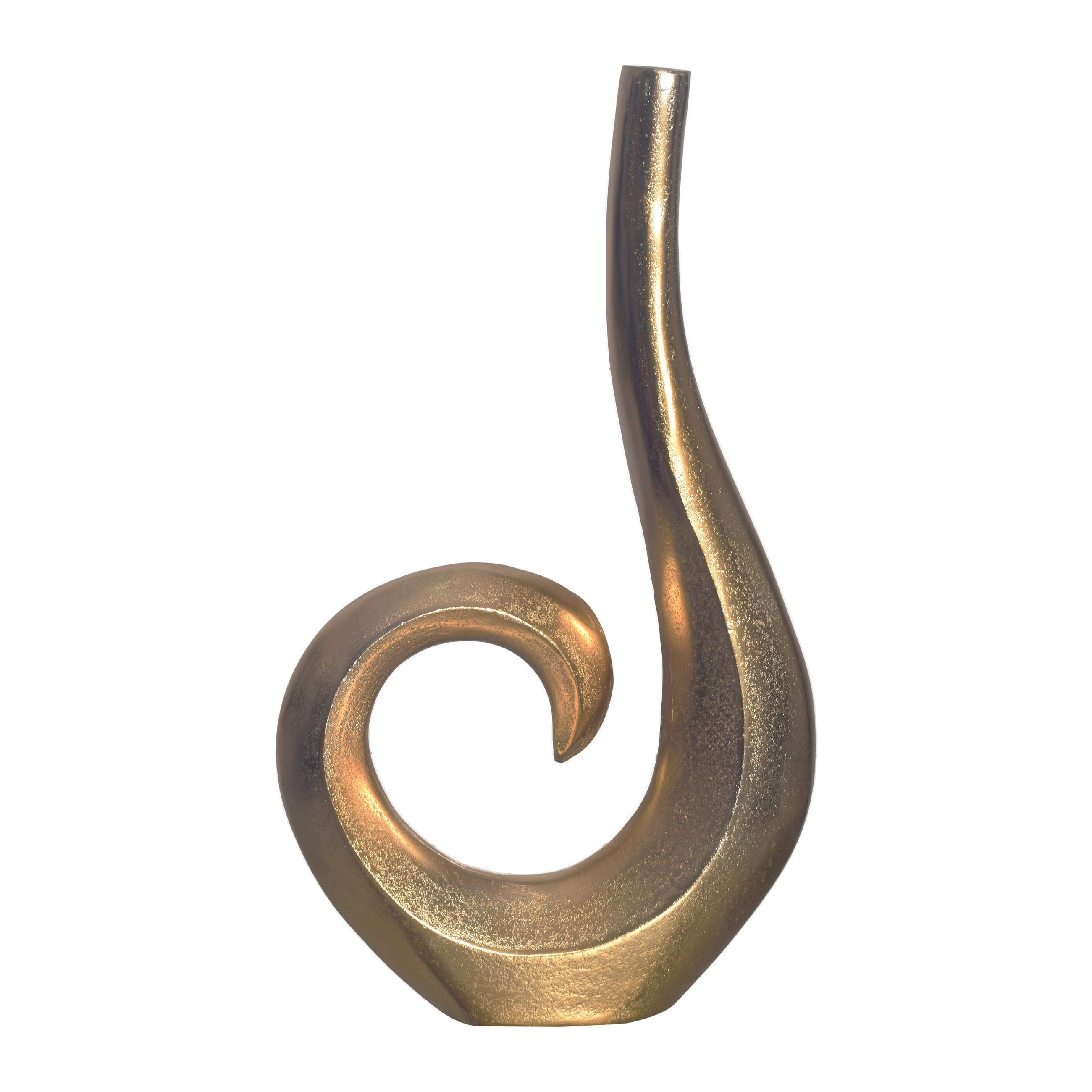 DEKORVAS  - guldfärgad, Design, metall (26/47/8cm) - Livetastic