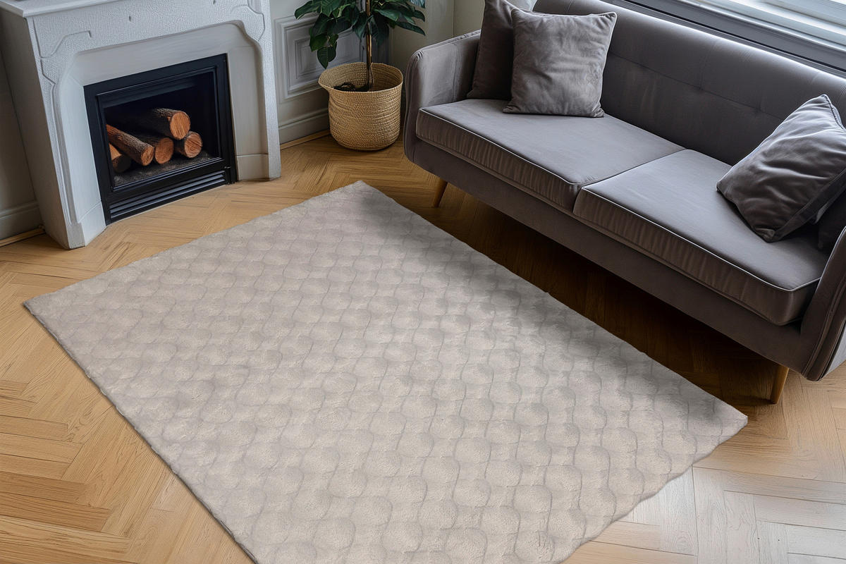 HOCHFLORTEPPICH 120/170 cm Grau  - Grau, Basics, Textil (120/170cm) - Kayoom