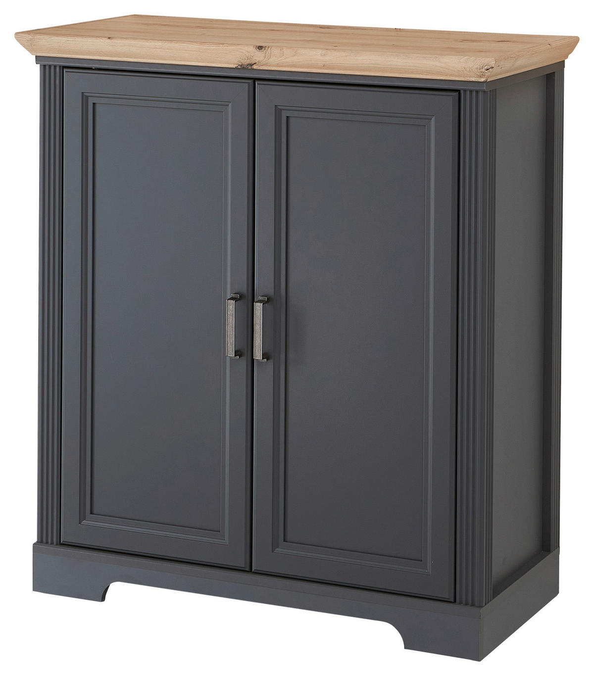 KOMMODE  in 93/102/41 cm  - Schwarz/Graphitfarben, Design, Holzwerkstoff/Metall (93/102/41cm) - Landscape