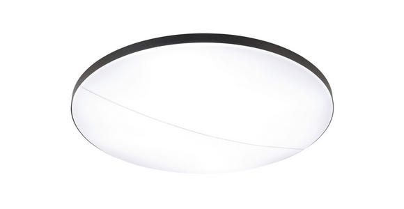 LED-DECKENLEUCHTE 79,5/10,5 cm   - Schwarz, Design, Kunststoff/Metall (79,5/10,5cm) - Novel