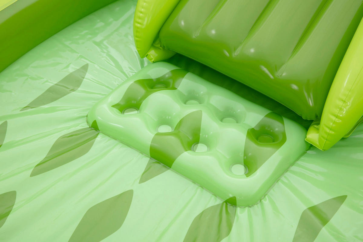 PLANSCHBECKEN 234/163/87 cm  - Grün, Basics, Kunststoff (234/163/87cm) - Bestway