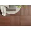 TERRASSENFLIESE Braun 6 Stück  - Braun, Basics, Kunststoff (60/30/2cm) - Ambia Garden