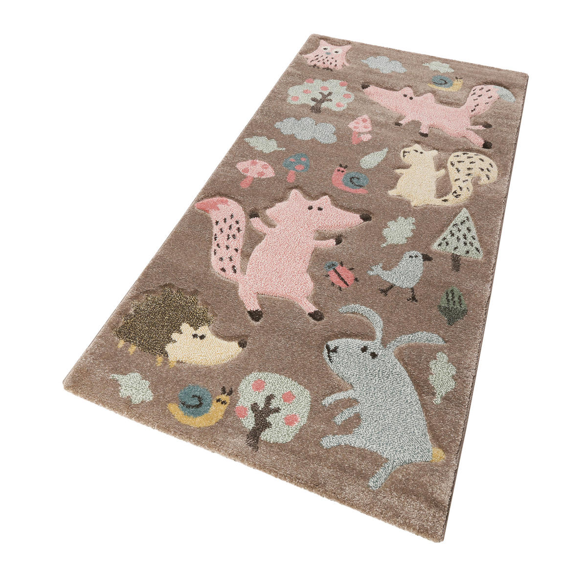 KINDERTEPPICH 133/200 cm Forest  - Taupe, Trend, Textil (133/200cm) - Sigikid