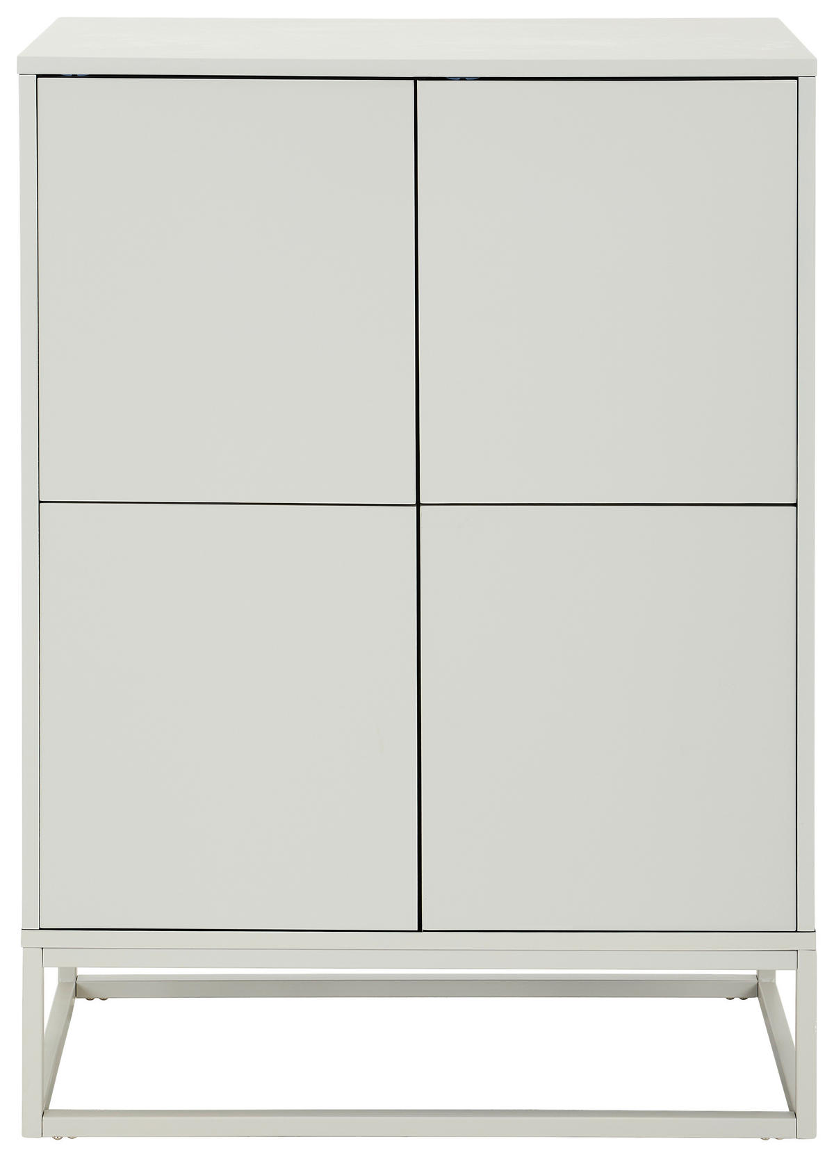 SIDEBOARD Libreville 80/110/40 cm  - Kaschmir/Beige, Design, Holzwerkstoff/Metall (80/110/40cm) - MID.YOU