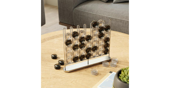 DEKOSPIEL  - Chromfarben, Design, Kunststoff/Metall (31,75/26,37/5,41cm) - Ambia Home