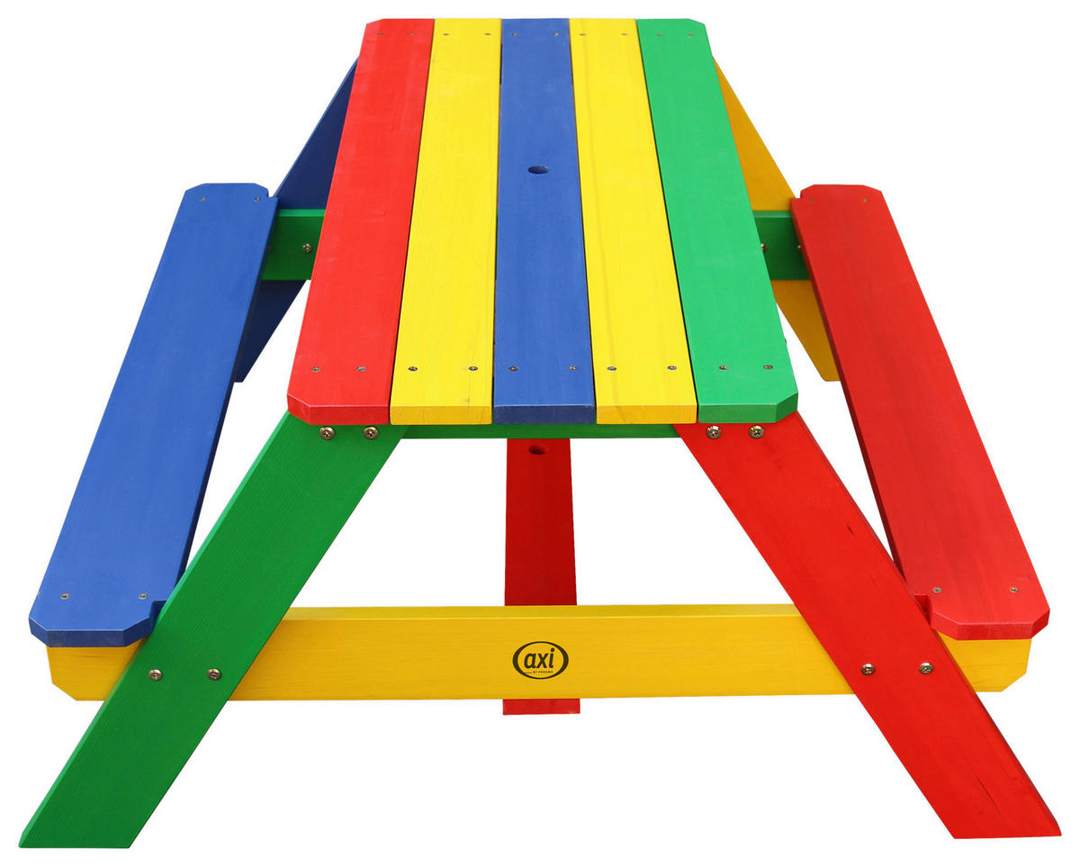 KINDER-GARTENSET Holz  - Multicolor, KONVENTIONELL, Holz (97,7/48,7/95cm) - B&B Italia