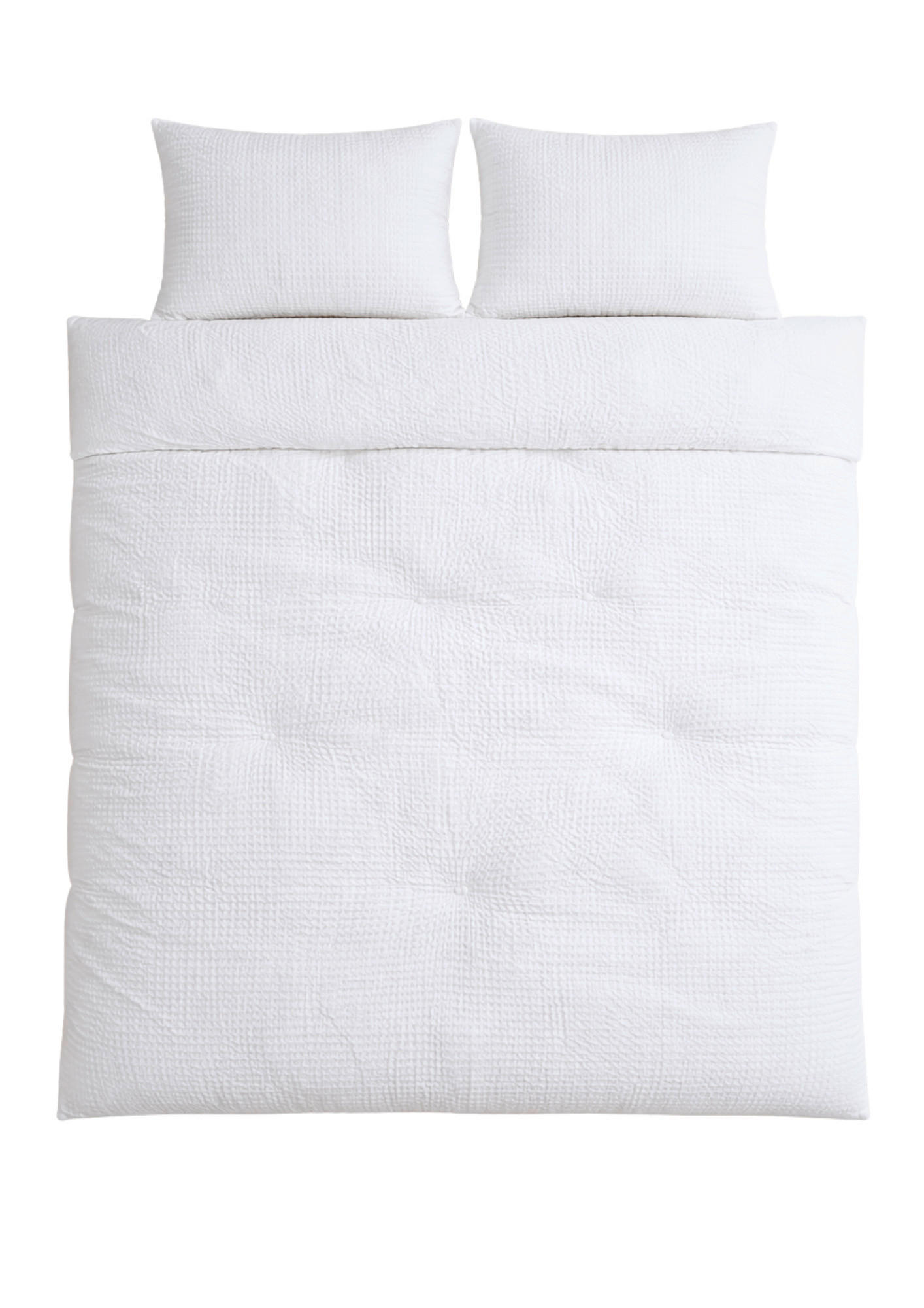 POSTELJINA 200/200 cm bela  - bela, Osnovno, tekstil (200/200cm) - Esposa