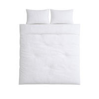 POSTELJINA 200/200 cm bela  - bela, Osnovno, tekstil (200/200cm) - Esposa