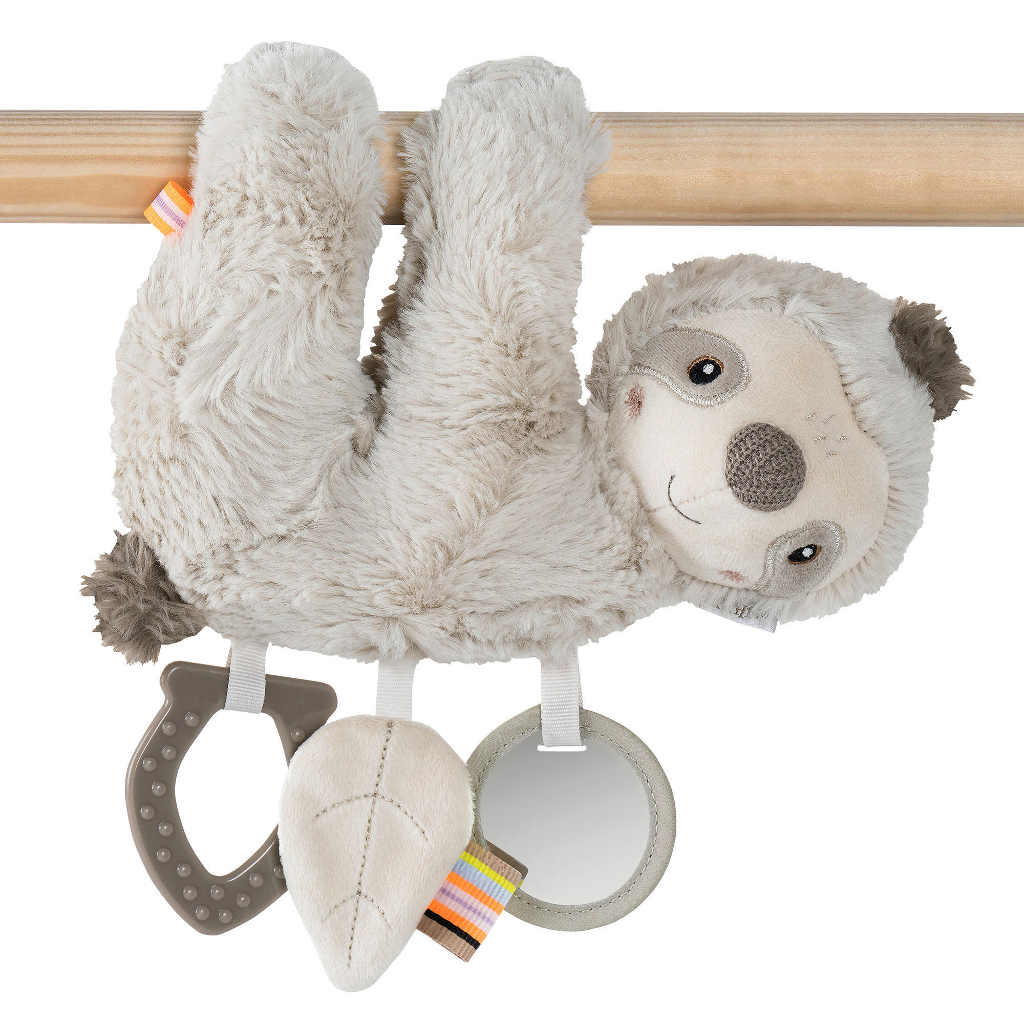 SPIELTIER Lazy, Craz Pink  - Hellgrau, Basics, Textil (24/22/6,5cm) - Fehn