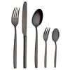BESTECKSET Positano  30-teilig  - Schwarz, Design, Metall - Echtwerk