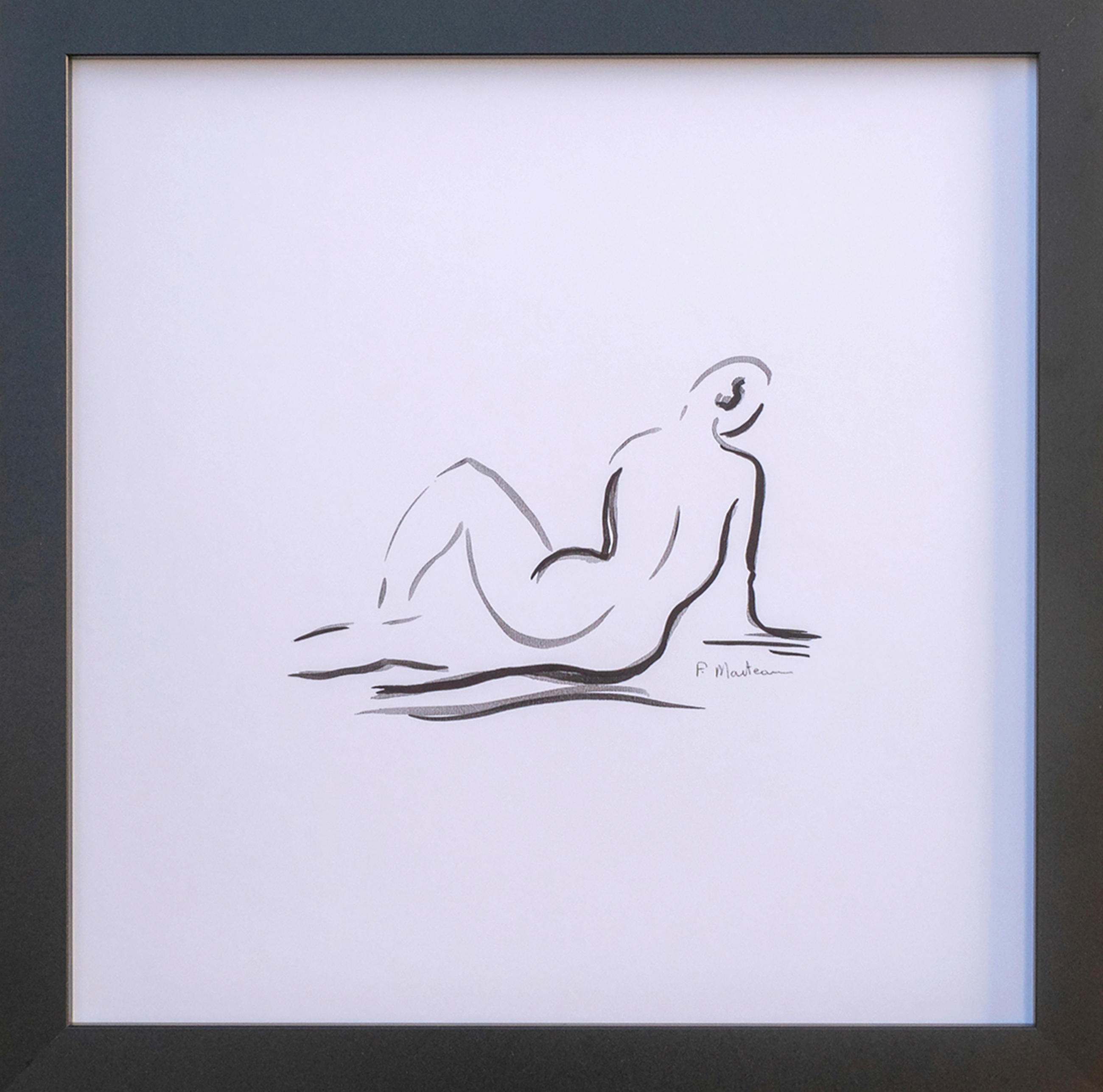 GYCLEÉ Frauen  - Schwarz/Weiß, Basics, Papier/Holzwerkstoff (46/46cm)