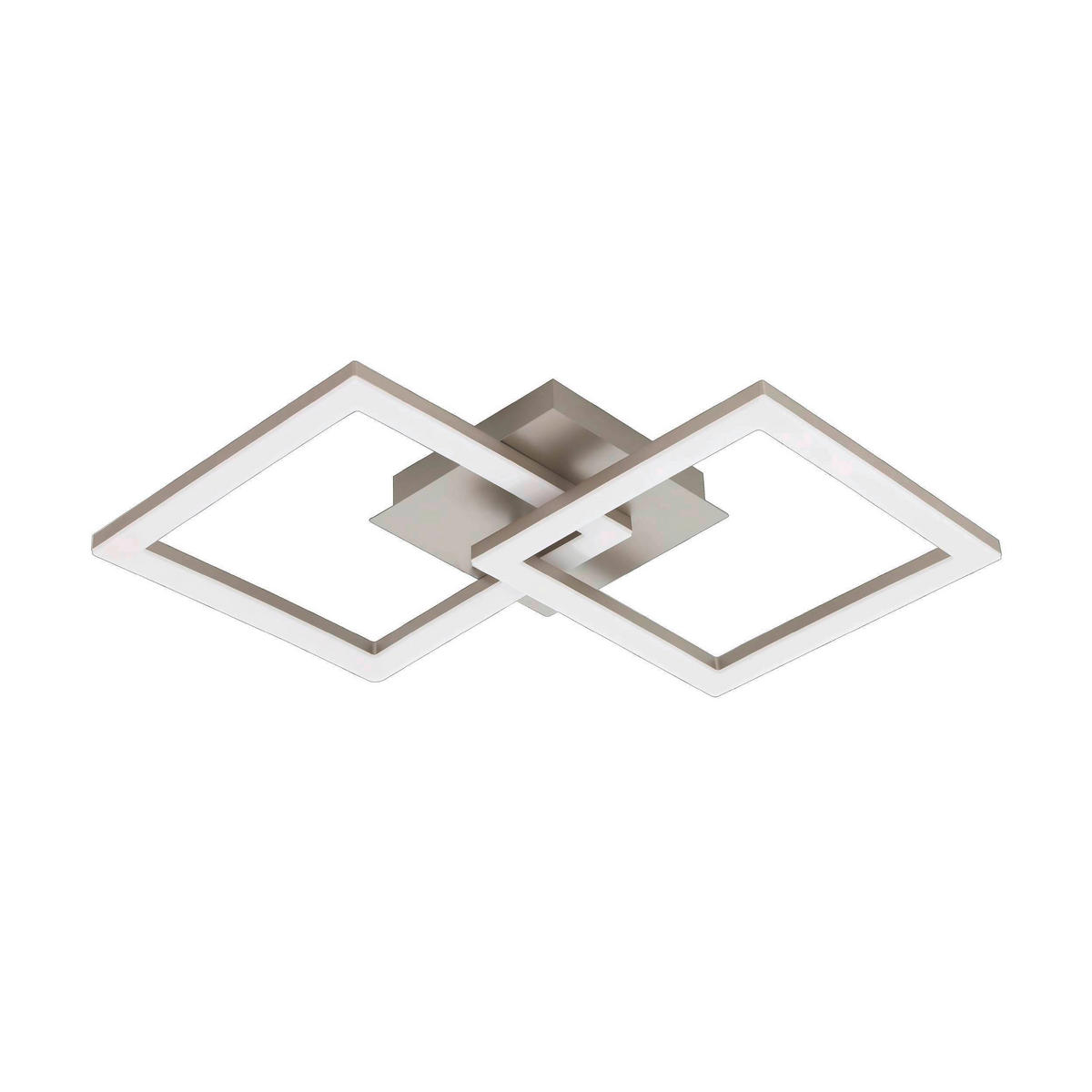 DECKENLEUCHTE 52,5/31/6,5 cm   - Weiß, Basics, Kunststoff/Metall (52,5/31/6,5cm) - Eglo