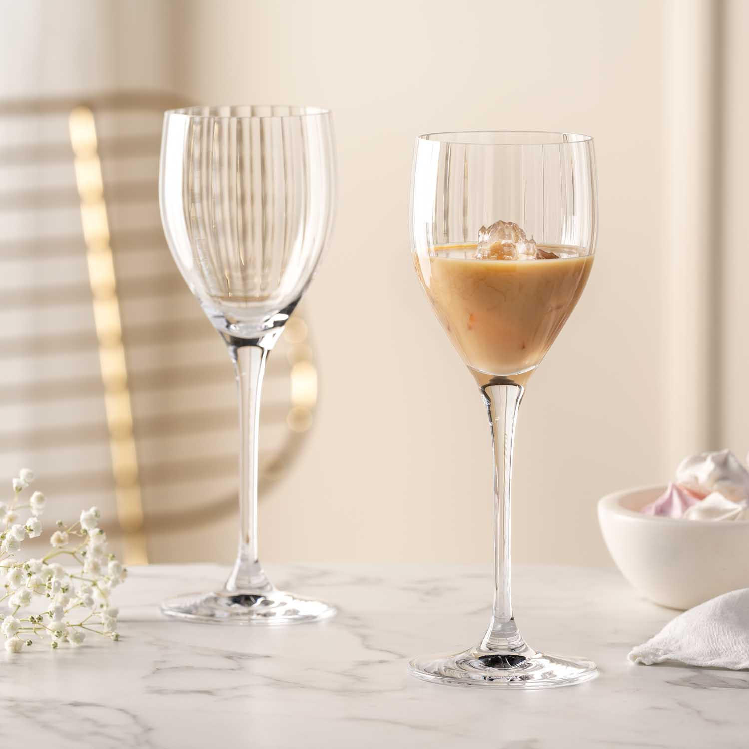 GLÄSERSET Poesia 6-teilig  - Transparent, Trend, Glas (8/22/8cm) - Leonardo