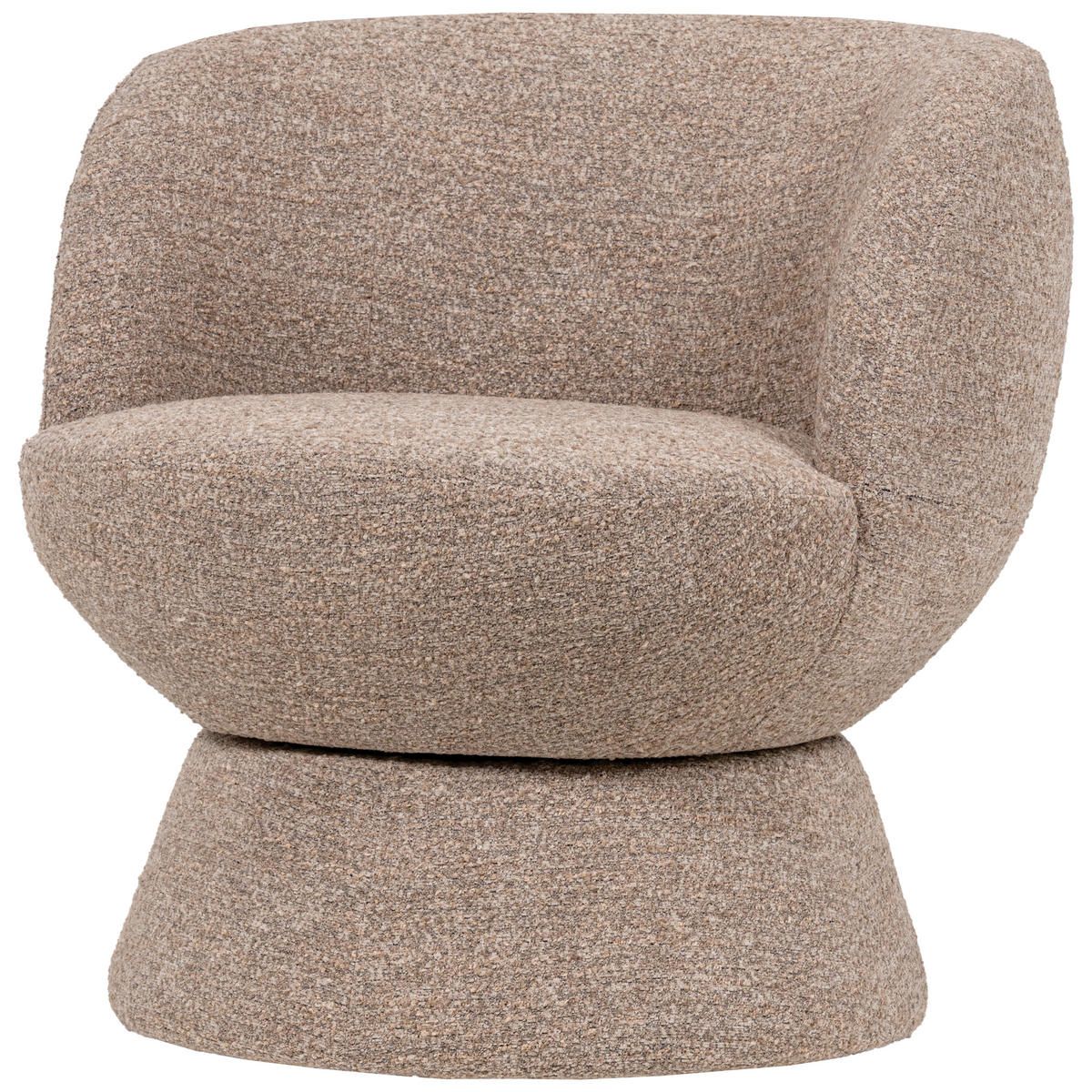 SESSEL in Webstoff Braun  - Braun, Design, Textil (73/72/71cm) - Livetastic