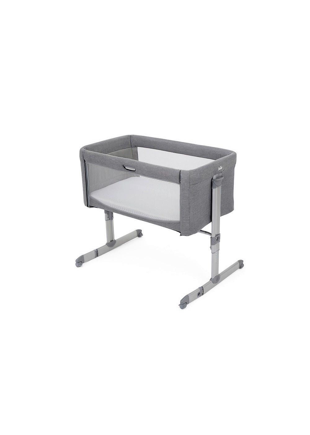 Joie Beistellbett Roomie Gray Flannel 68.5x66-81x98.5 cm