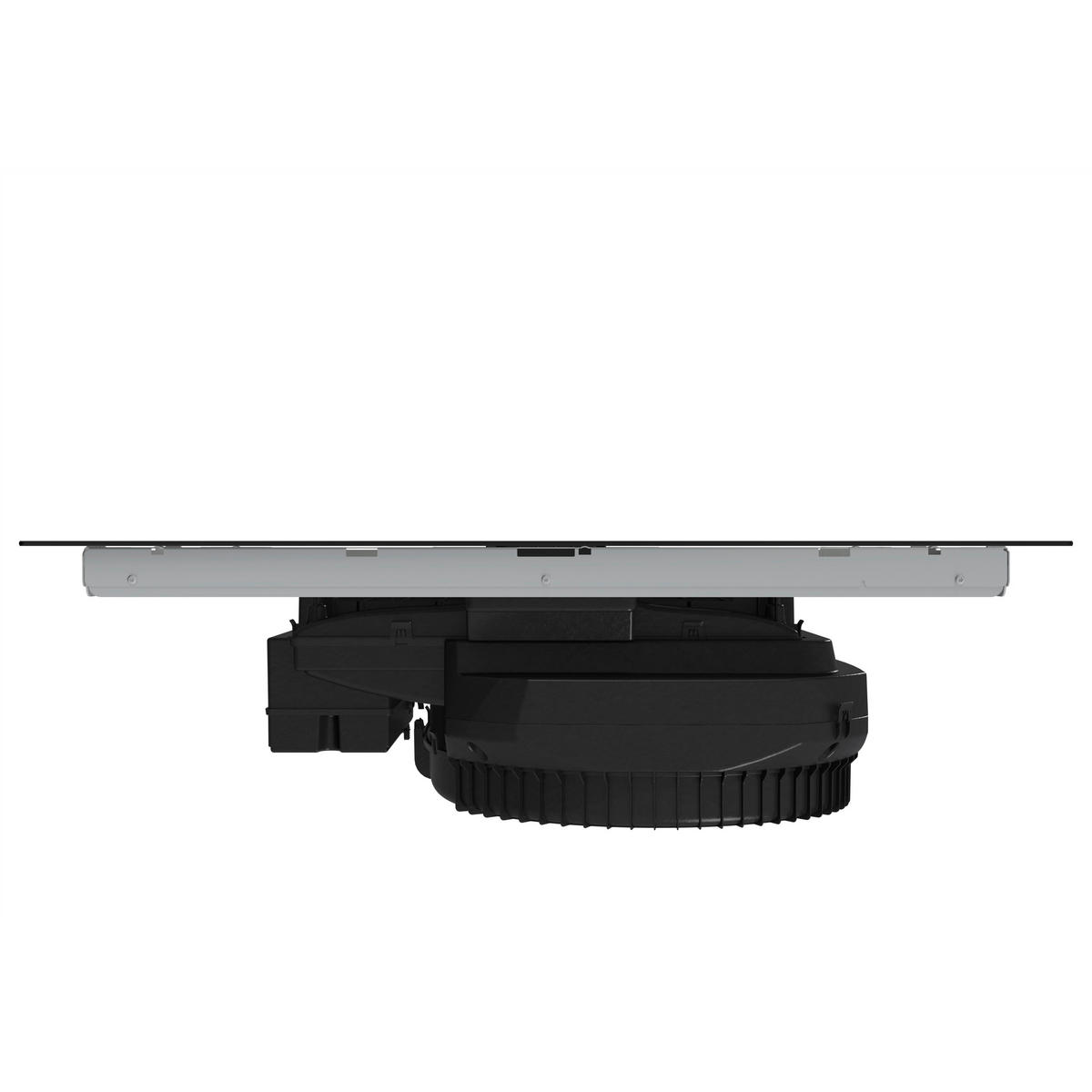 KOCHFELD-DUNSTABZUG-KOMBI HEH8443BSCWF1  - Schwarz, Basics, Glas/Metall (83/23,3/52cm) - Hisense