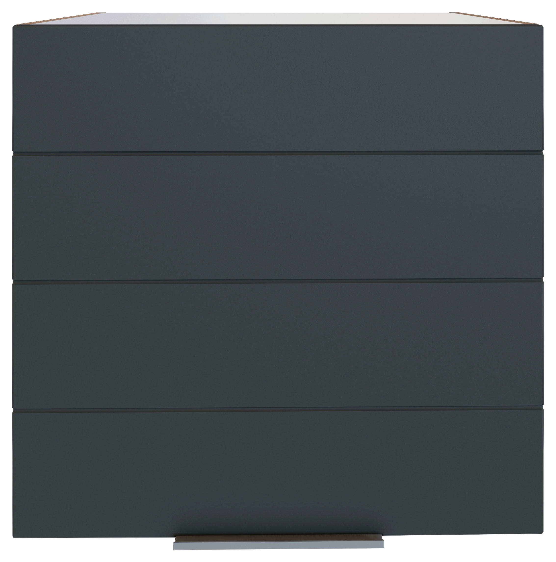 KÜCHENOBERSCHRANK 60/57/34 cm  in Grau, Eiche Wotan  - Eiche Wotan/Grau, Design, Holzwerkstoff/Metall (60/57/34cm) - Held
