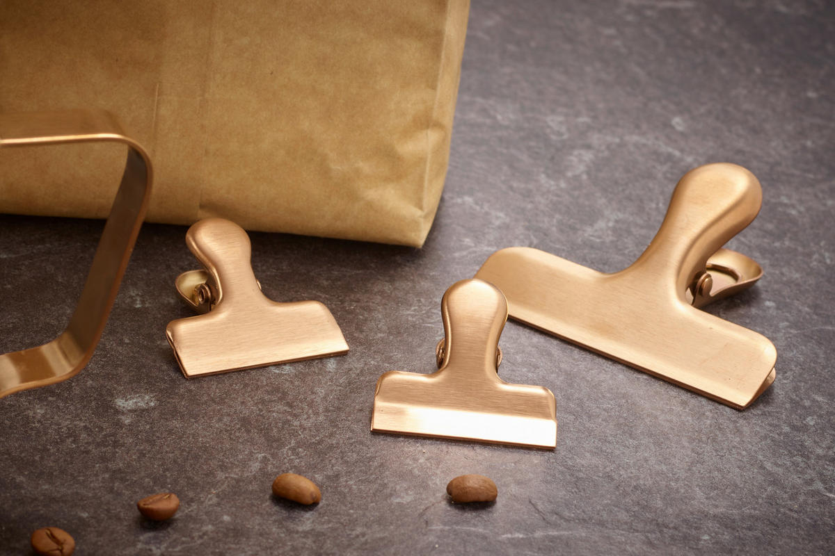 KAFFEESET 23-teilig  - Kupferfarben, Design, Metall (10,5cm) - Echtwerk