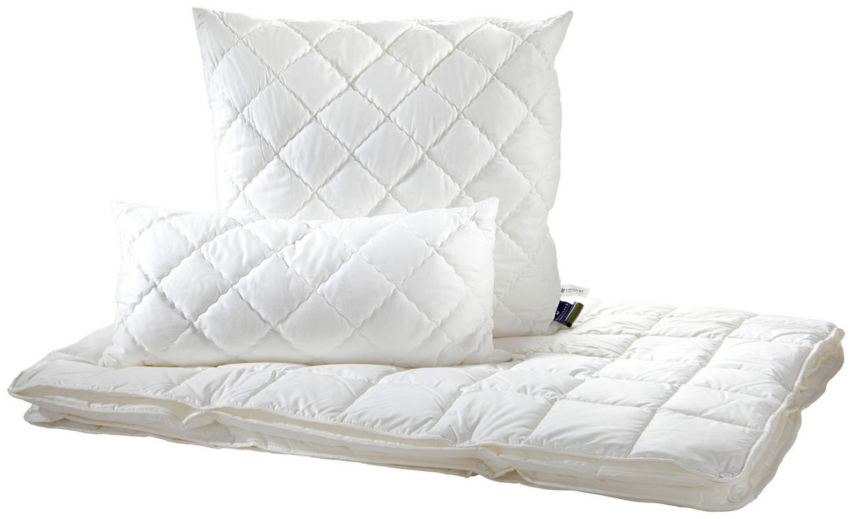 PŘIKRÝVKA PRO 4 ROČNÍ OBDOBÍ, 135/200 cm, duté vlákno - bílá, Basics, textil (135/200cm) - Billerbeck