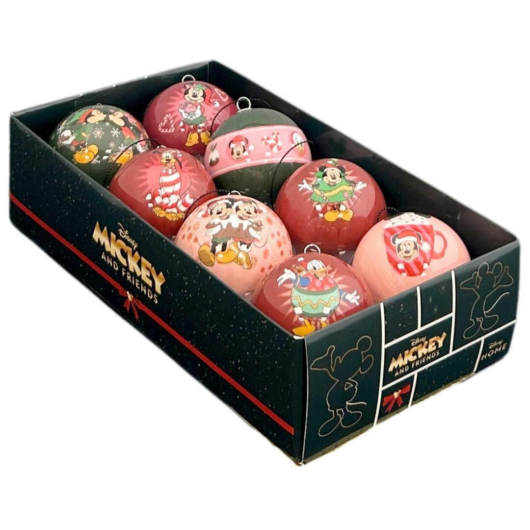 CHRISTBAUMKUGEL-SET 8-teilig  - Multicolor, Trend, Kunststoff (25.5cm) - Disney