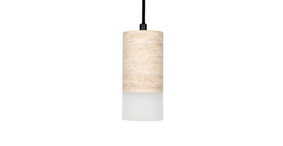 LED-HÄNGELEUCHTE Mimosa 86/8/150 cm   - Pinienfarben, Design, Kunststoff/Stein (86/8/150cm) - Dieter Knoll