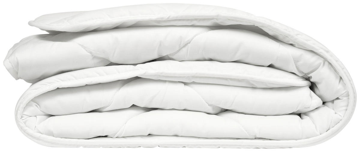 STEPPBETT  BASIC 95°C  135/200 cm   - Weiß, LIFESTYLE, Textil (135/200cm)