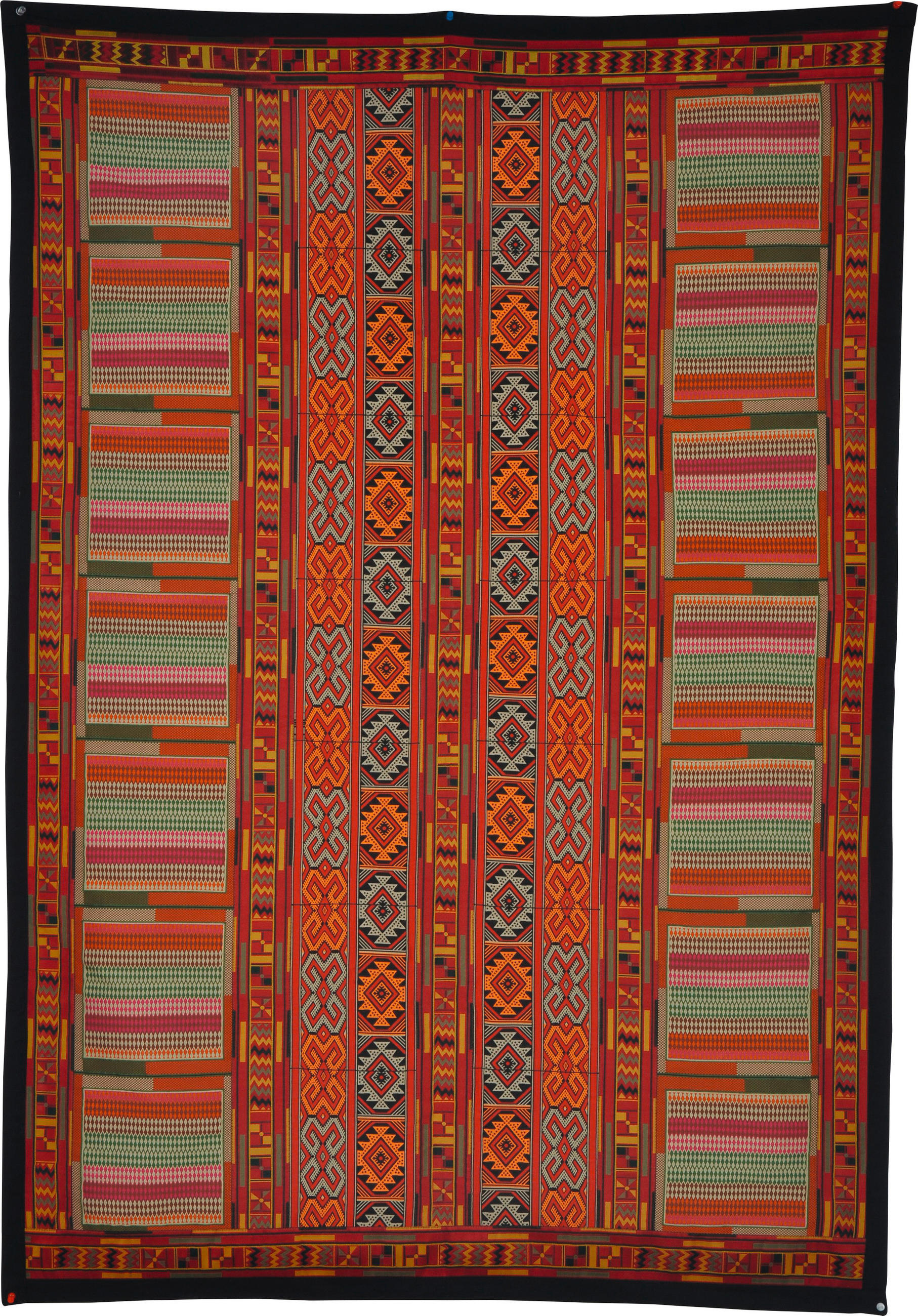 NÁSTĚNNÝ KOBEREC, 100/150 cm vícebarevná - vícebarevná, Lifestyle, textil (100/150cm) - Cazaris