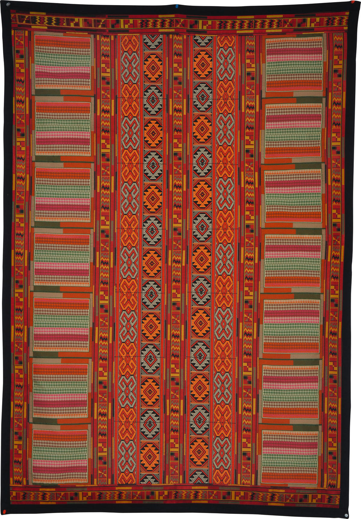 NÁSTĚNNÝ KOBEREC, 100/150 cm vícebarevná - vícebarevná, Lifestyle, textil (100/150cm) - Cazaris