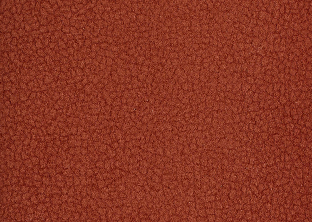 ECKSOFA Terracotta Flachgewebe  - Terracotta/Alufarben, KONVENTIONELL, Textil/Metall (287/269cm) - Beldomo System