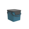 ABFALLSAMMLER ALBULA 40 L  - Blau, Basics, Kunststoff (40/35,5/34cm) - Rotho