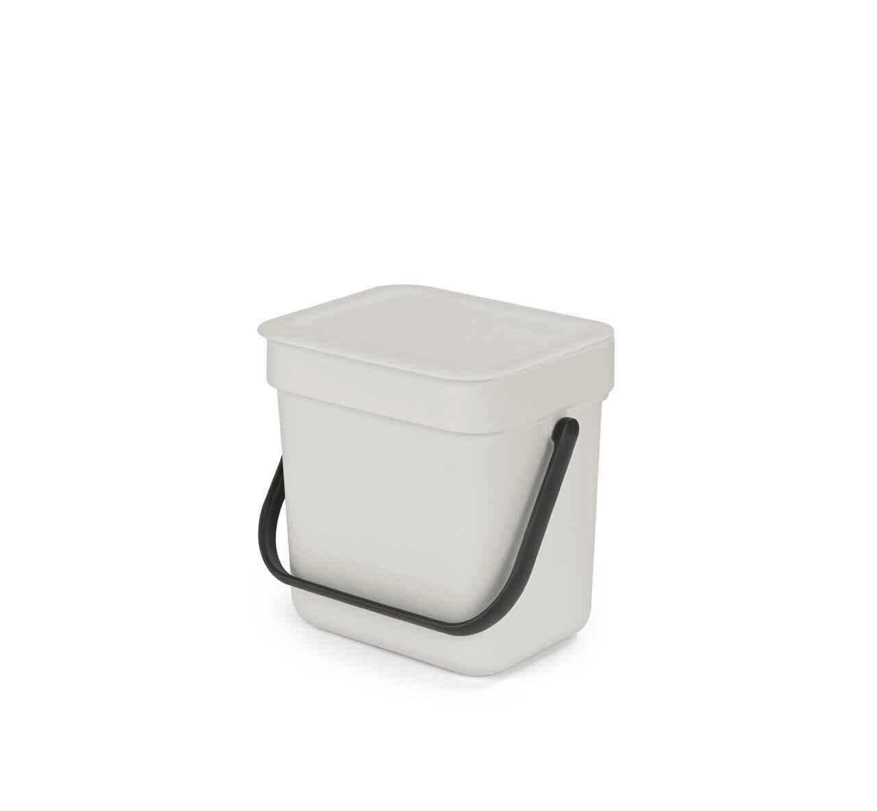 ABFALLEIMER SORT & GO 3 L  - Grau, Basics, Kunststoff (18.8/18.1/13.9cm) - Brabantia